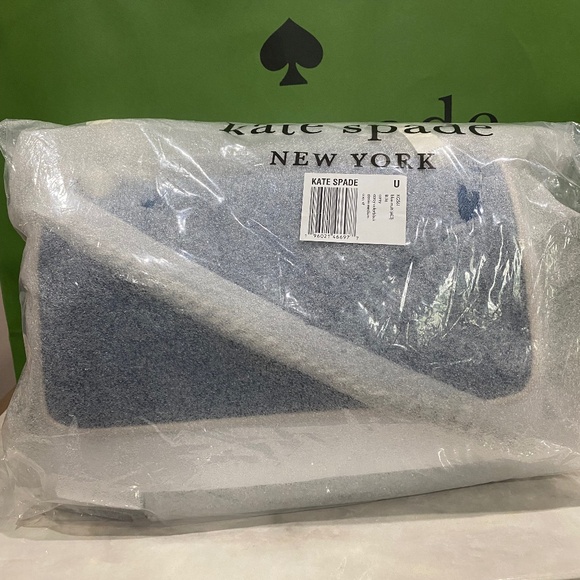 Kate Spade Carey Denim Medium Flap Shoulder Bag - Picture 12 of 12